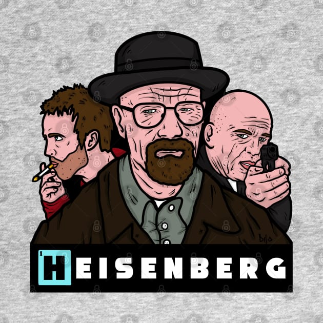 Heisenberg breaking bad Walter white Jesse Pinkman Hank Saul Goodman by DiLoDraws